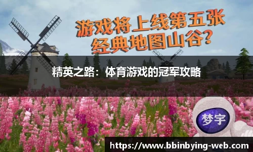 精英之路：体育游戏的冠军攻略